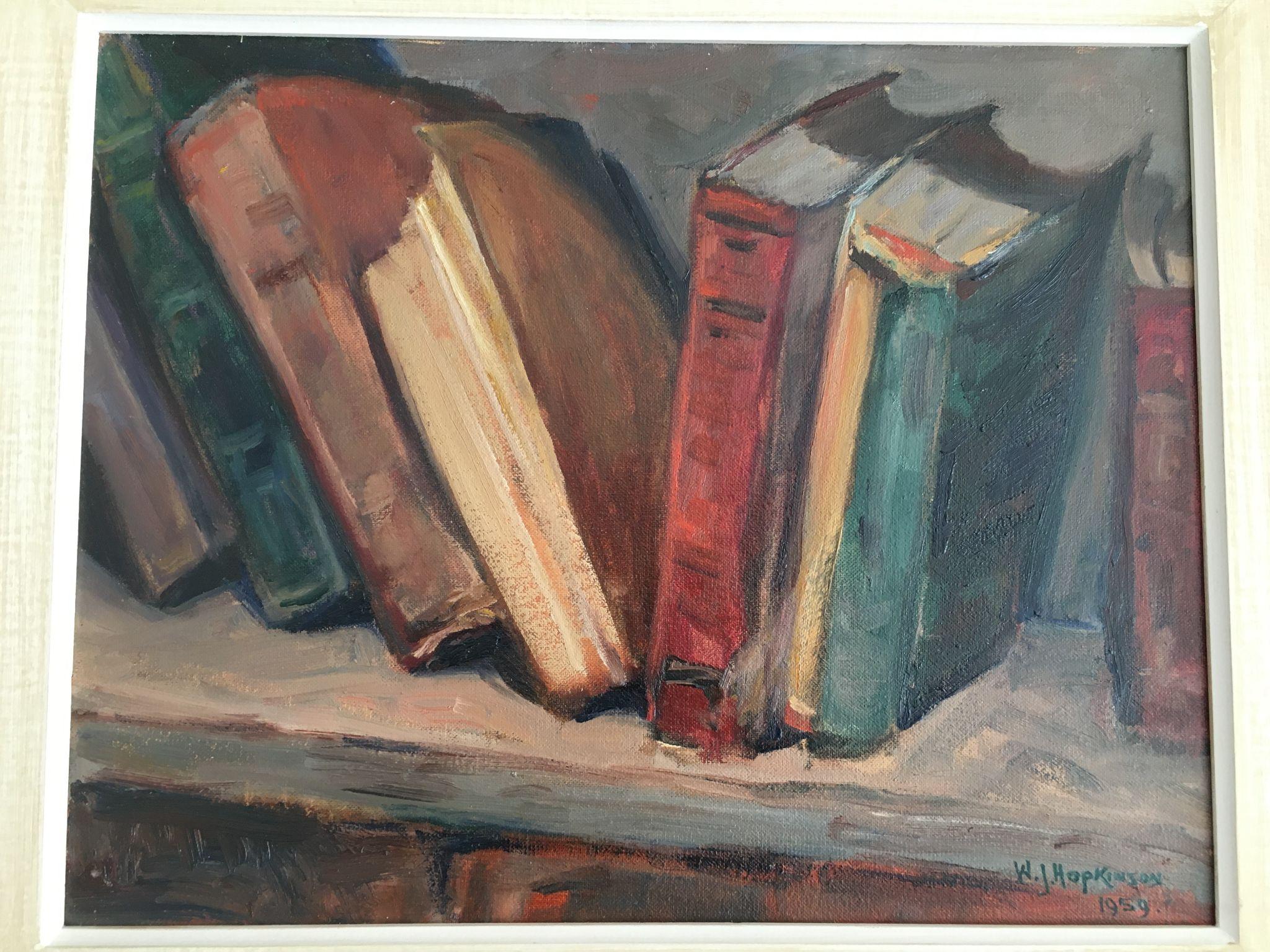 Old Timers - Painted in the basement of
Newmarket Library