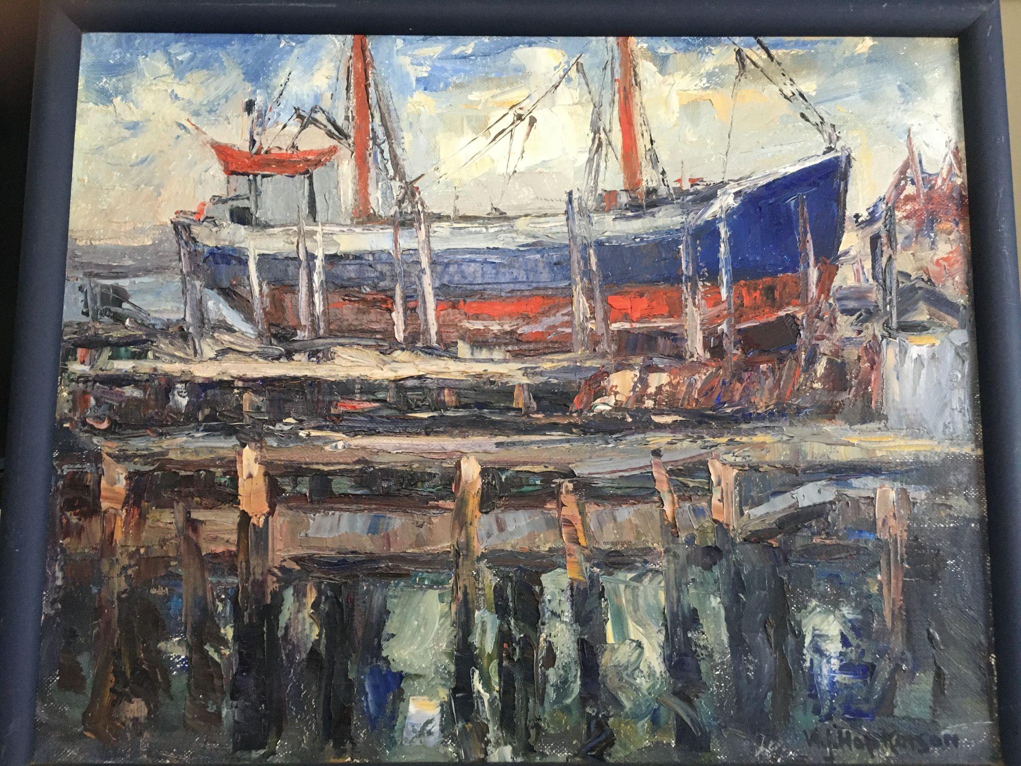Untitled #9 - Boat in Drydock