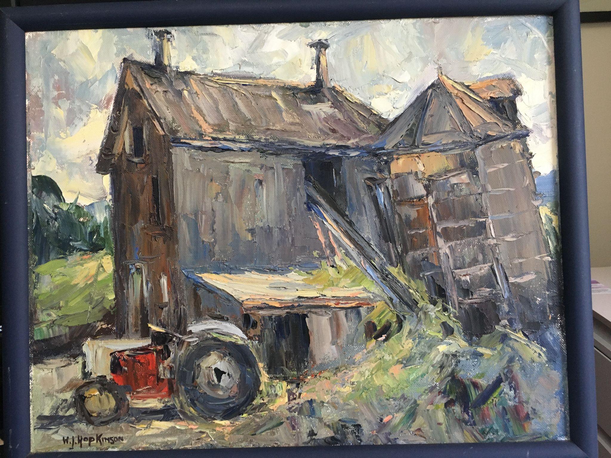 Untitled #10 - Farm Scene with Tractor