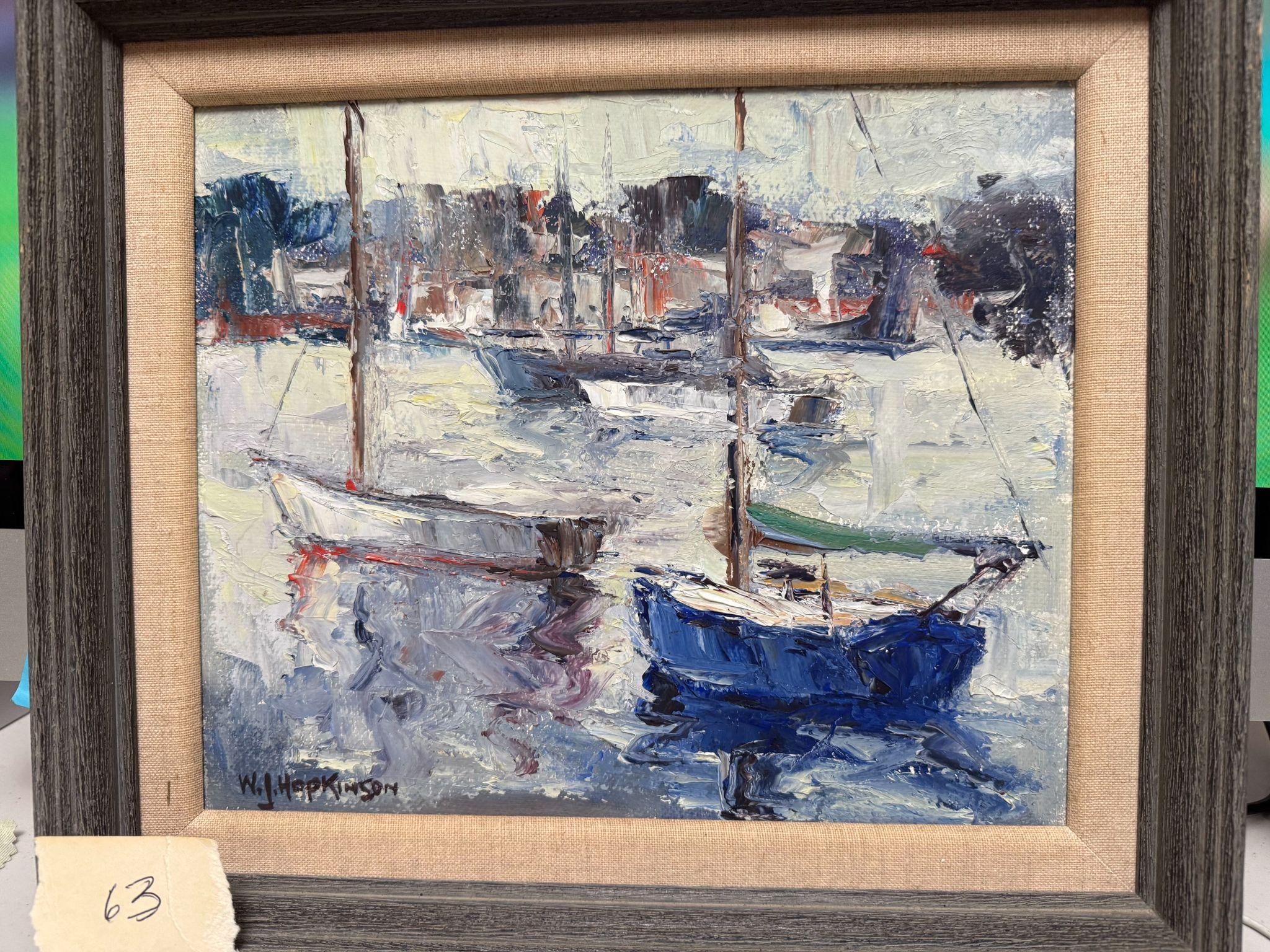 Untitled #16 - Harbour Scene (B)